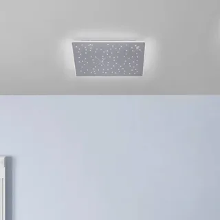 Paul Neuhaus Q-NIGHTSKY, LED plafondlamp, 60x60cm by Q-Smart-Home in Aluminium – product photo 1 of 4