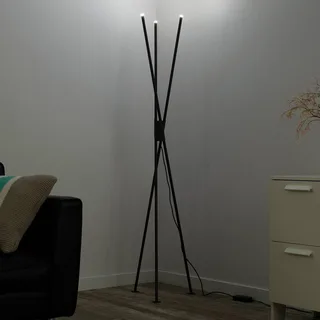 Paul Neuhaus Q-PETER LED vloerlamp, RGB/CCT by Q-Smart-Home in Anthracite – product photo 1 of 5
