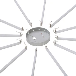 Paul Neuhaus Q-SUNSHINE LED plafondlamp by Q-Smart-Home in Aluminium – product photo 5 of 5