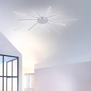 Paul Neuhaus Q-SUNSHINE LED plafondlamp by Q-Smart-Home in Aluminium – product photo 2 of 5