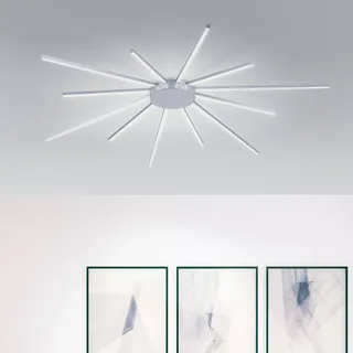 Paul Neuhaus Q-SUNSHINE LED plafondlamp by Q-Smart-Home in Aluminium – product photo 1 of 5