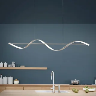 Paul Neuhaus Q-Swing LED hanglamp von Q-Smart-Home in Staal – Produktfoto 1 von 4