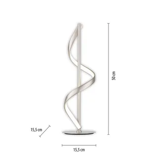 Paul Neuhaus Q-Swing LED tafellamp de Q-Smart-Home en Staal – photo du produit 1 sur 4