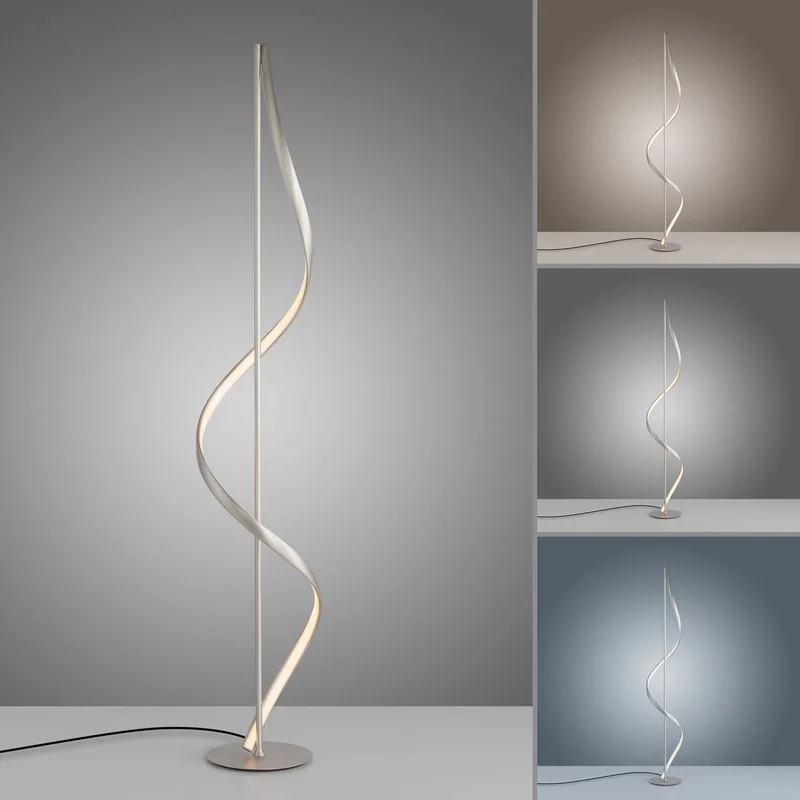 Paul Neuhaus Q-Swing LED vloerlamp von Q-Smart-Home in Staal – Produktfoto 5 von 5