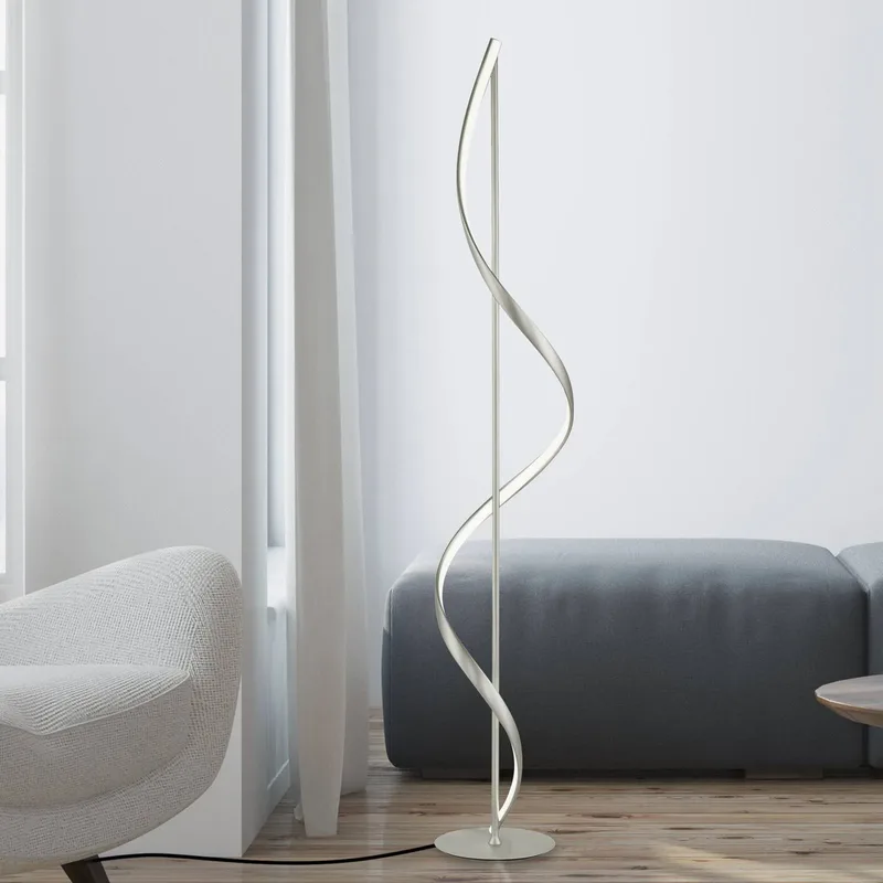 Paul Neuhaus Q-Swing LED vloerlamp by Q-Smart-Home in Staal – product photo