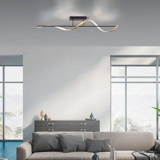 Paul Neuhaus Q-Swing taklampa antracit/mässing från Q-Smart-Home i Antracit, Mässing – produktbild 2 av 4