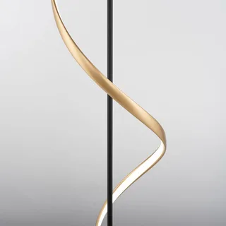 Paul Neuhaus Q-Swing vloerlamp antraciet/messing van Q-Smart-Home in Antraciet, Messing – productfoto 3 van 5