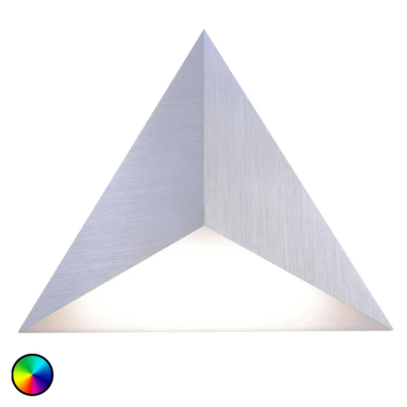 Paul Neuhaus Q-TETRA LED wandlamp, Satellite by Q-Smart-Home in Aluminium – product photo 3 of 5