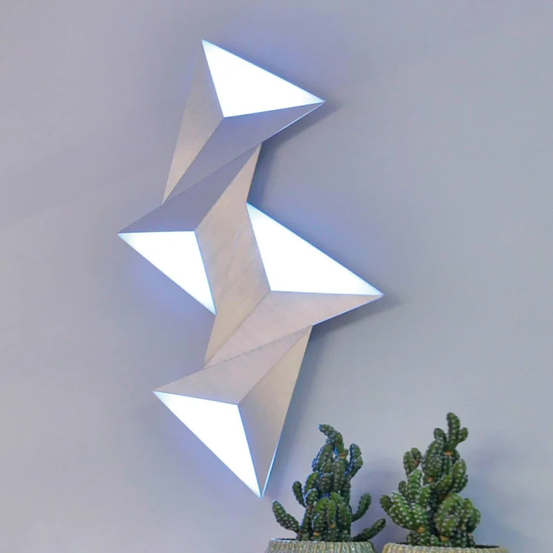 Paul Neuhaus Q-TETRA LED wandlamp, Satellite by Q-Smart-Home in Aluminium – product photo 5 of 5