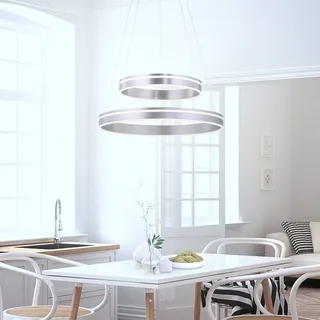 Paul Neuhaus Q-VITO hanglamp 2-lamps von Q-Smart-Home in Staal – Produktfoto 2 von 5