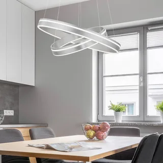 Paul Neuhaus Q-VITO hanglamp 2-lamps by Q-Smart-Home in Staal – product photo 1 of 2