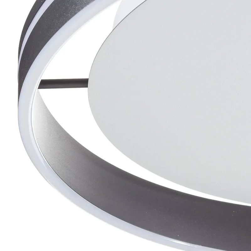 Paul Neuhaus Q-VITO LED plafondlamp 59cm antraciet by Q-Smart-Home in Anthracite, White – product photo 4 of 5