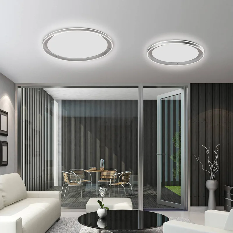 Paul Neuhaus Q-VITO LED-loftlampe 59 cm stål fra Q-Smart-Home i Staal, Hvid – produktbillede 5 af 5