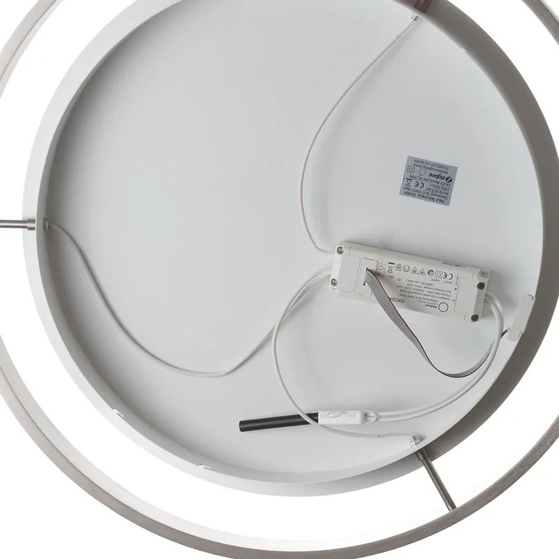 Paul Neuhaus Q-VITO LED-loftlampe 59 cm stål fra Q-Smart-Home i Staal, Hvid – produktbillede 4 af 5
