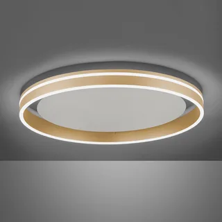 Paul Neuhaus Q-VITO LED-loftslampe, Ø 60 cm fra Q-Smart-Home i Mat messing, Hvid – produktbillede 4 af 5