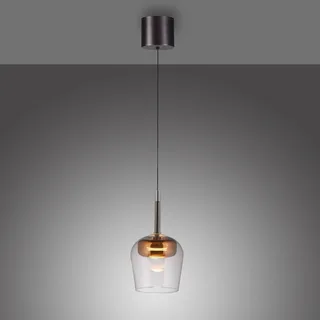 Paul Neuhaus Hængelampe Q-Kon kobberfarvet Ø 21 cm fra Q-Smart-Home i Kobber, Helder – produktbillede 4 af 5