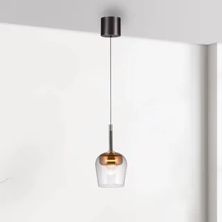 Paul Neuhaus Hængelampe Q-Kon kobberfarvet Ø 21 cm fra Q-Smart-Home i Kobber, Helder – produktbillede 1 af 5