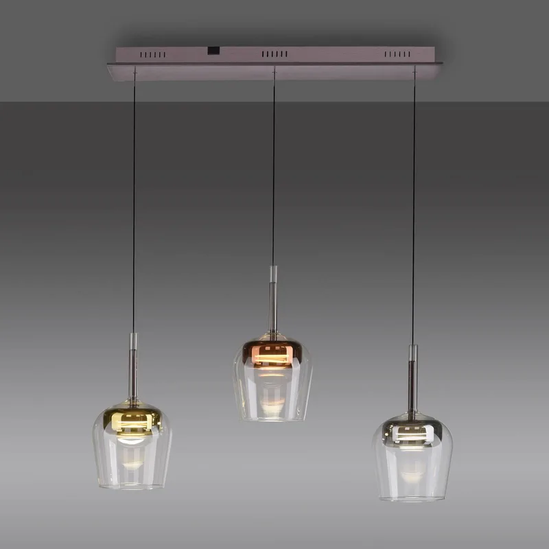 Paul Neuhaus Smart LED hængelampe Q-Kon flerfarvet 3 lyskilder fra Q-Smart-Home i Flerfarvet, Helder – produktbillede 3 af 5