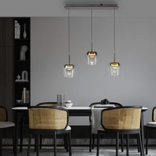 Paul Neuhaus Smart LED hængelampe Q-Kon flerfarvet 3 lyskilder fra Q-Smart-Home i Flerfarvet, Helder – produktbillede 2 af 5