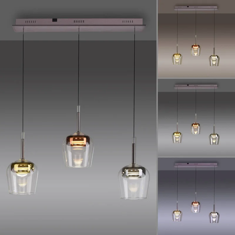 Paul Neuhaus Smart LED hængelampe Q-Kon flerfarvet 3 lyskilder fra Q-Smart-Home i Flerfarvet, Helder – produktbillede 5 af 5