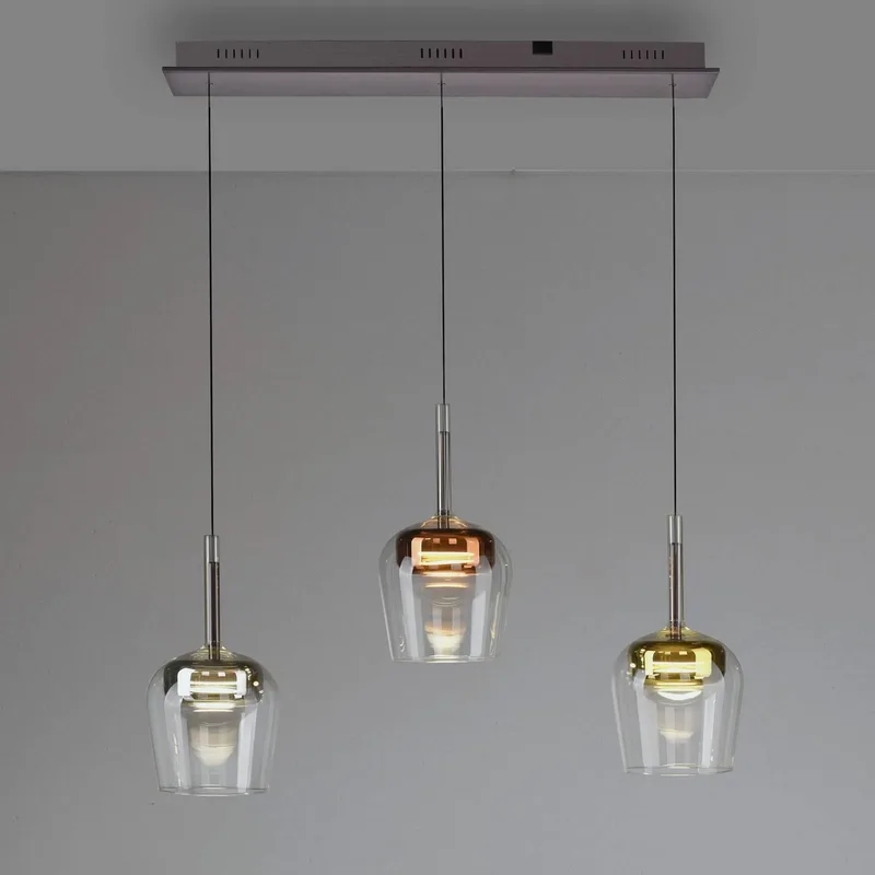 Paul Neuhaus Smart LED hængelampe Q-Kon flerfarvet 3 lyskilder fra Q-Smart-Home i Flerfarvet, Helder – produktbillede 1 af 5