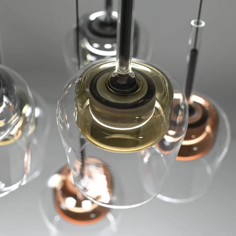 Paul Neuhaus SMART+ hanglamp Q-Kon meerkleurig 6-lamps by Q-Smart-Home in Multicolour, Helder – product photo 5 of 5
