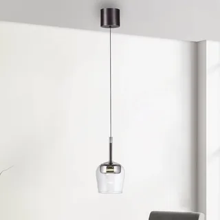 Paul Neuhaus SMART+ hanglamp Q-Kon zilverkleurig Ø 21 cm de Q-Smart-Home en Argent, Helder – photo du produit 1 sur 5