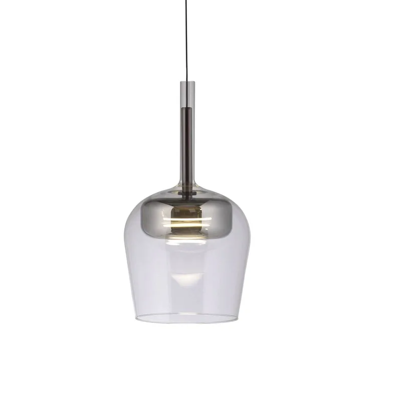 Paul Neuhaus SMART+ hanglamp Q-Kon zilverkleurig Ø 21 cm de Q-Smart-Home en Argent, Helder – photo du produit 4 sur 5