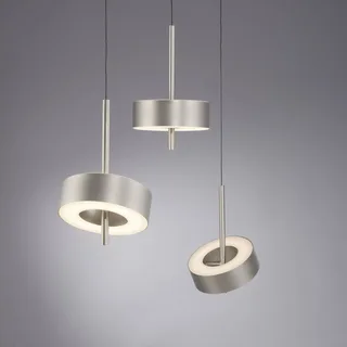 Paul Neuhaus SMART+ hanglamp Q-Rotate, 3-lamps. von Q-Smart-Home in Aluminium – Produktfoto 4 von 5