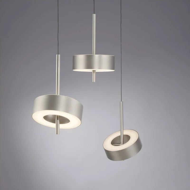 Paul Neuhaus SMART+ hanglamp Q-Rotate, 3-lamps. von Q-Smart-Home in Aluminium – Produktfoto 4 von 5