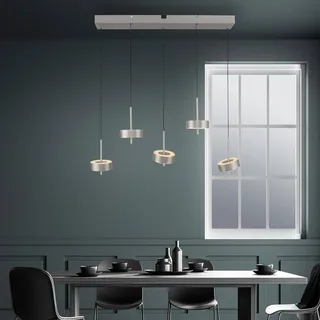 Paul Neuhaus Smart LED hængelampe Q-Rotate, 5 lyskilder i aluminium. fra Q-Smart-Home i Aluminium – produktbillede 2 af 5