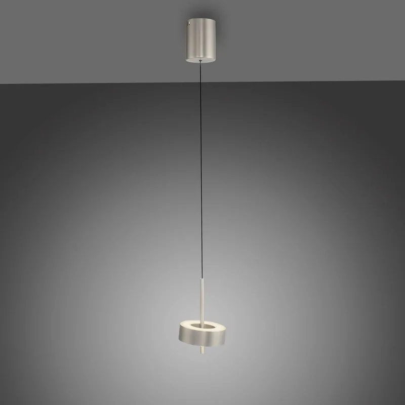 Paul Neuhaus SMART+ hanglamp Q-Rotate Ø 14 cm von Q-Smart-Home in Aluminium – Produktfoto 3 von 5