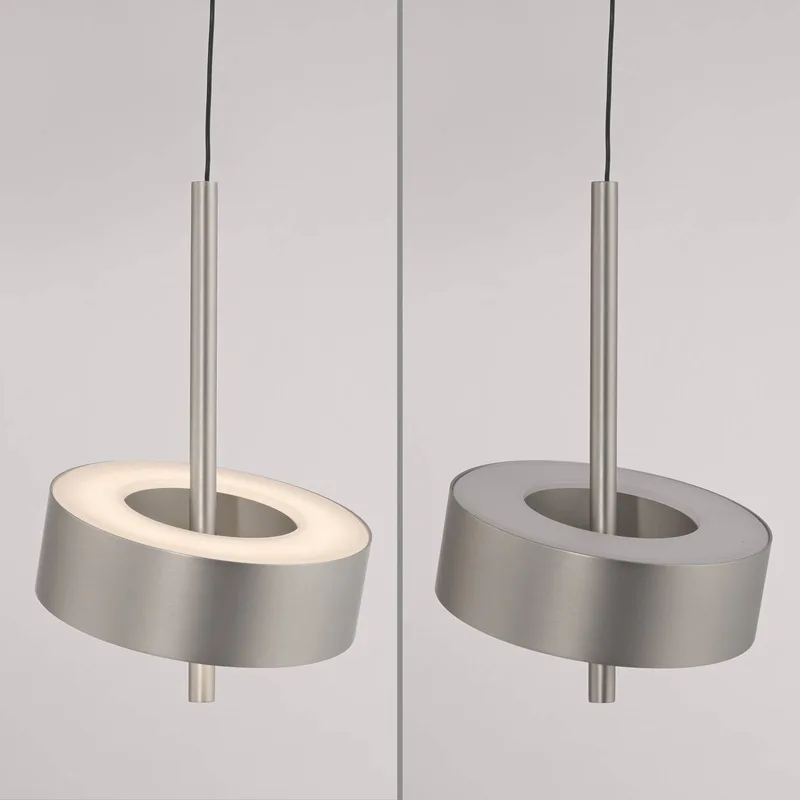 Paul Neuhaus SMART+ hanglamp Q-Rotate Ø 14 cm von Q-Smart-Home in Aluminium – Produktfoto 5 von 5