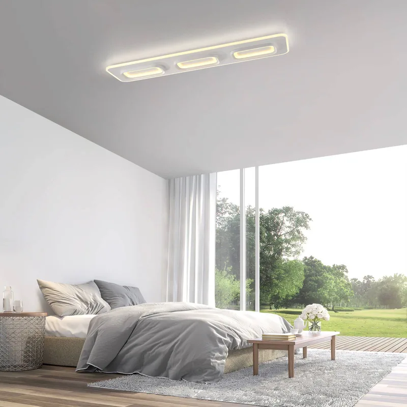 Paul Neuhaus SMART+ plafondlamp Q-Kalina 115 x 30 cm by Q-Smart-Home in White – product photo 2 of 5