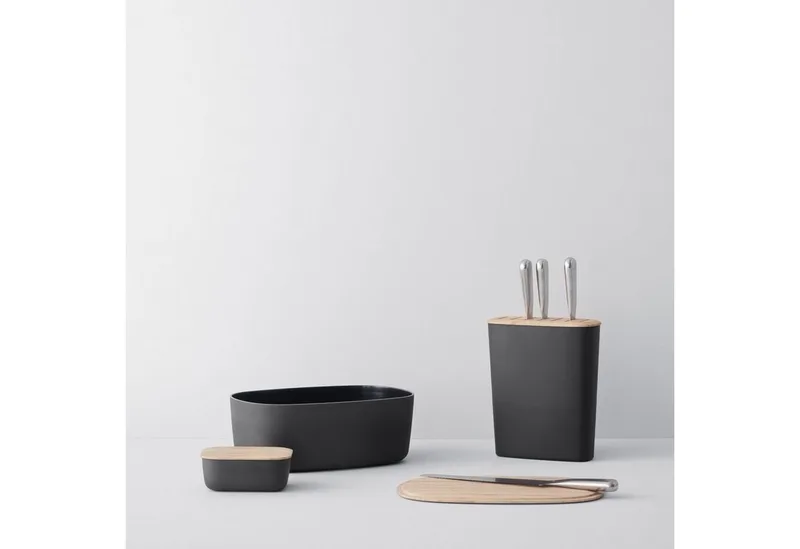 Brotkasten Box-It Bambusholz, PBT-Kunststoff by RIG-TIG in Black – product photo 3 of 3