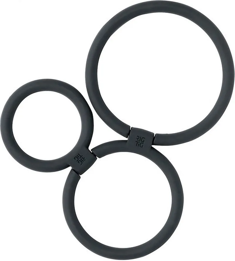 Circles - Panonderzetter - 13 cm by RIG-TIG in Black – product photo