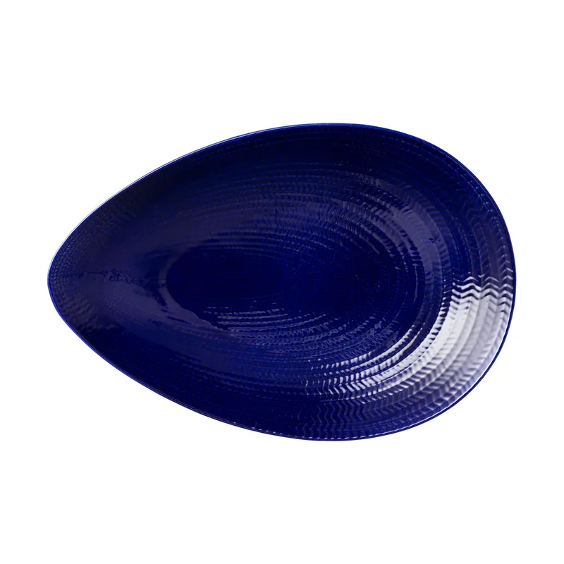 Blå eld Servierplatte Blau, 24x35 cm by Rörstrand – product photo