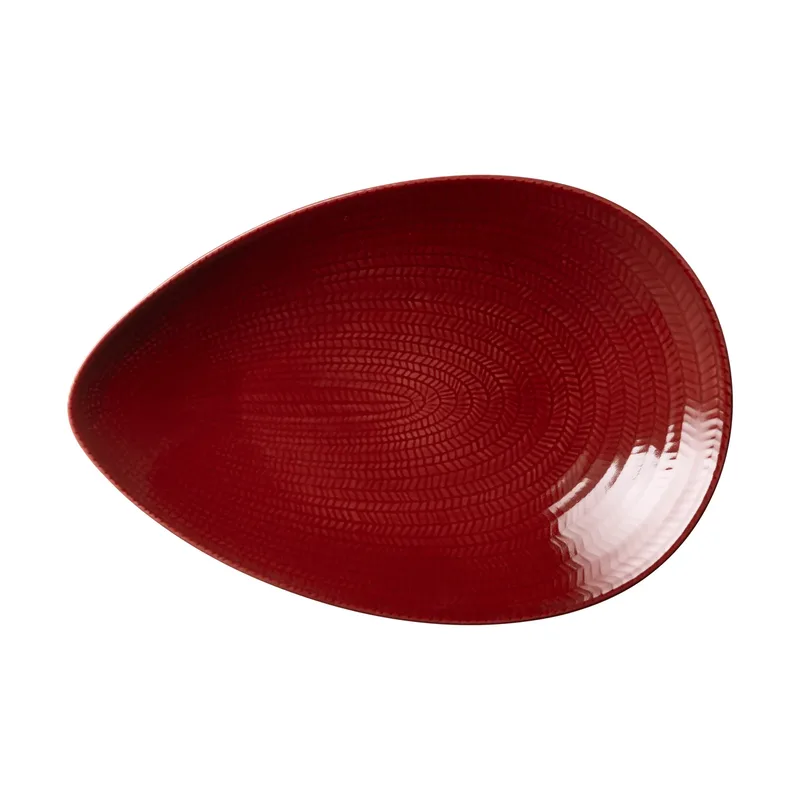 Blå eld Servierplatte Rot, 20x29 cm van Rörstrand – productfoto
