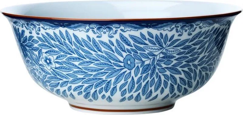 Ostindia Floris - Serveerschaal 1,50l by Rörstrand in Blauw – product photo