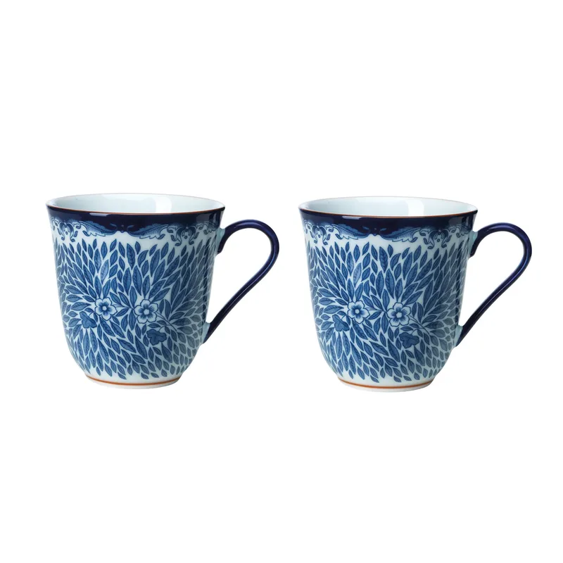 Ostindia Floris Tasse 30 cl 2er Pack Blau by Rörstrand – product photo