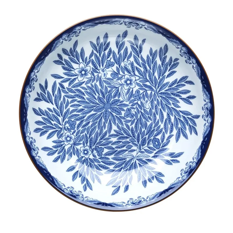 Ostindia Floris tiefer Teller Ø22 cm Blau by Rörstrand – product photo
