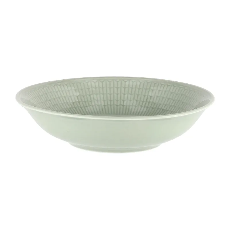 Swedish Grace tiefer Teller Ø19 cm Hellgrün van Rörstrand – productfoto