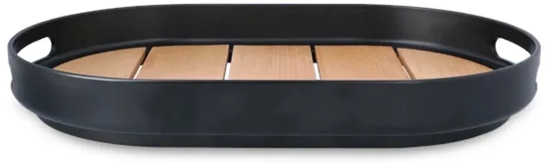 Carry Me plateau 48x31cm / hout van Rosendahl in Zwart – productfoto
