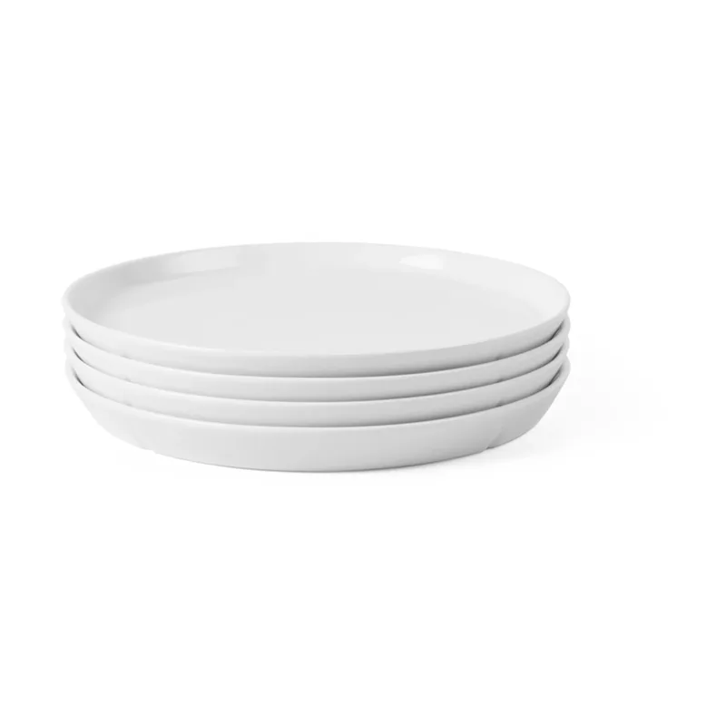 Grand Cru essentials Lunchteller Ø20.5 4er Pack Weiß von Rosendahl – Produktfoto