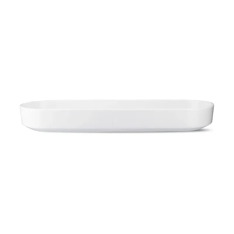 Grand Cru ovales Servierplatten Weiß, 12x34 cm von Rosendahl – Produktfoto