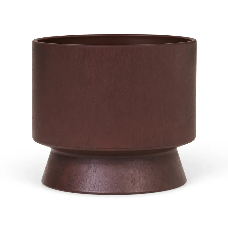 Ro Blumentopf Ø15cm Bordeaux-Kunststoff von Rosendahl – Produktfoto