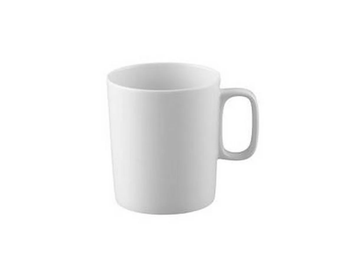 Becher Moon Becher mit Henkel 0,29 l, Porzellan, Tassen de Rosenthal en Blanc – photo du produit