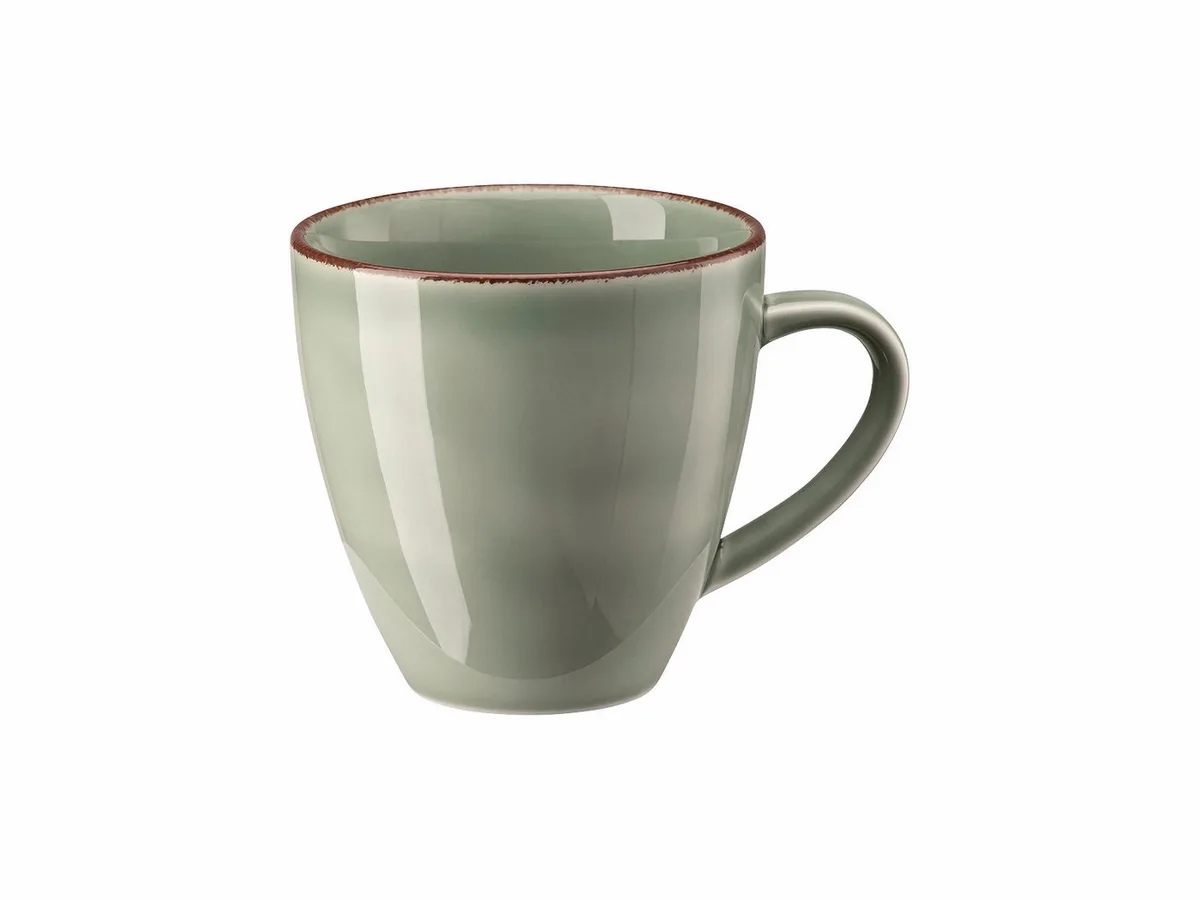 Becher Profi Casual Moss Henkelbecher 0,35l, Porzellan, Tassen von Rosenthal in Grün – Produktfoto