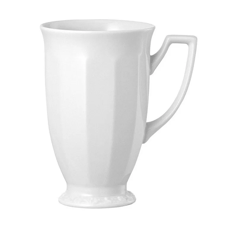 Becher Schokobecher 0,33 L Maria Weiß, 1-tlg., Porzellan, Henkelbecher, Kaffeebecher, Tasse, 330 ml, Porzellan, weiß by Rosenthal in Weiß – product photo