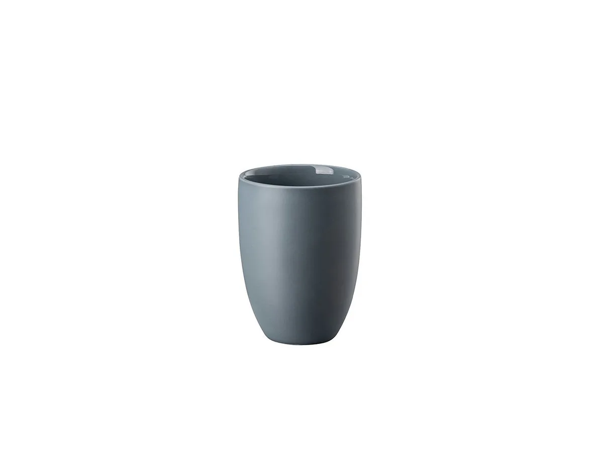 Becher the mug+ Becher doppelwandig comfort blue 0,3l, Porzellan, Tassen från Rosenthal i Grå – produktbild